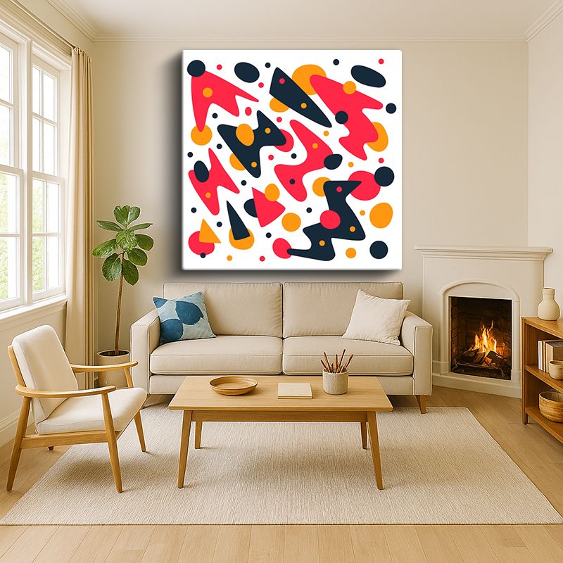 Sanatsal & Vektörel Kanvas Tablo 743