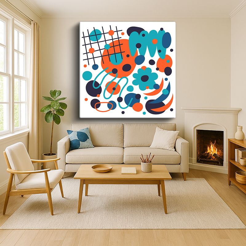 Sanatsal & Vektörel Kanvas Tablo 746