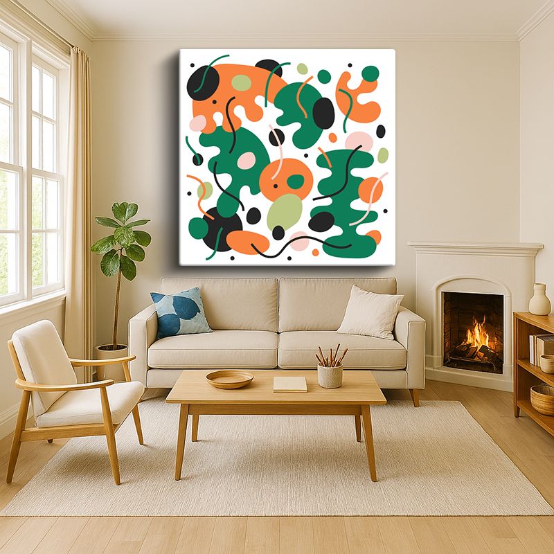 Sanatsal & Vektörel Kanvas Tablo 749