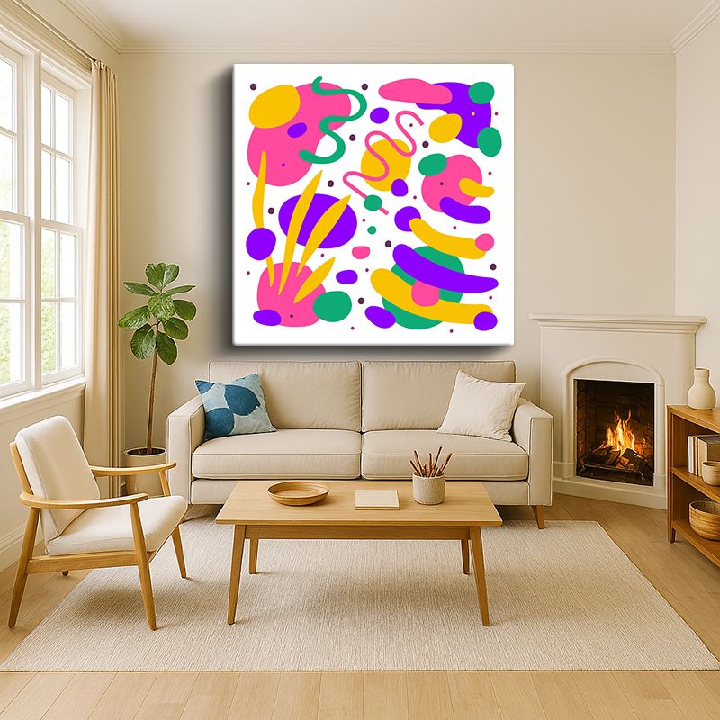 Sanatsal & Vektörel Kanvas Tablo 751