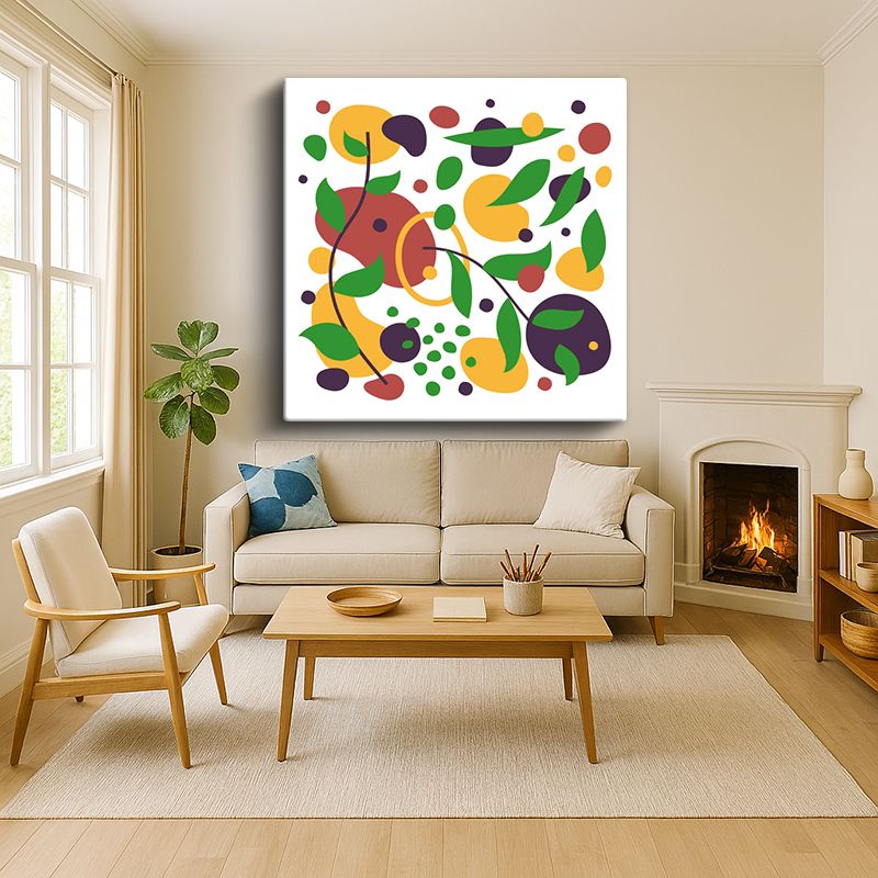 Sanatsal & Vektörel Kanvas Tablo 763