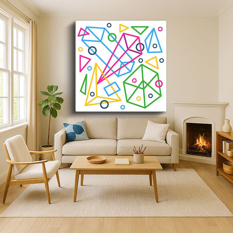 Sanatsal & Vektörel Kanvas Tablo 764
