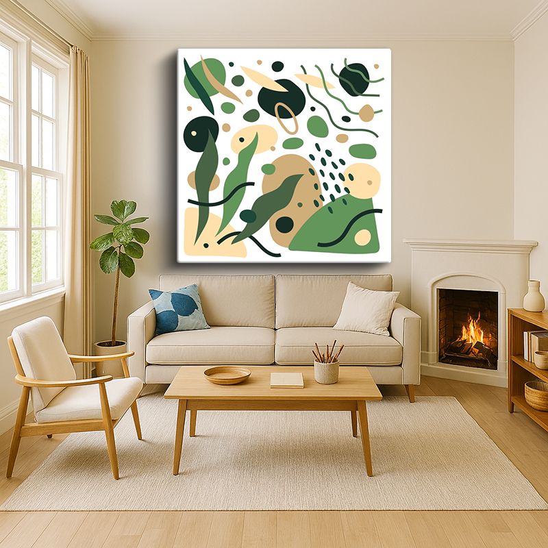 Sanatsal & Vektörel Kanvas Tablo 775