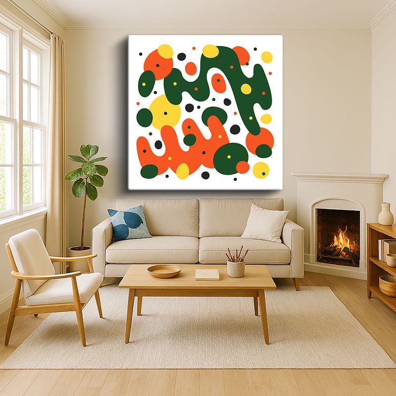 Sanatsal & Vektörel Kanvas Tablo 780