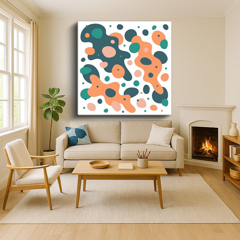 Sanatsal & Vektörel Kanvas Tablo 787