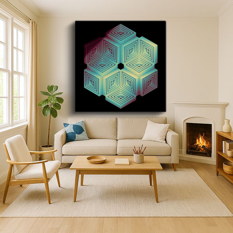 Sanatsal & Vektörel Kanvas Tablo 792