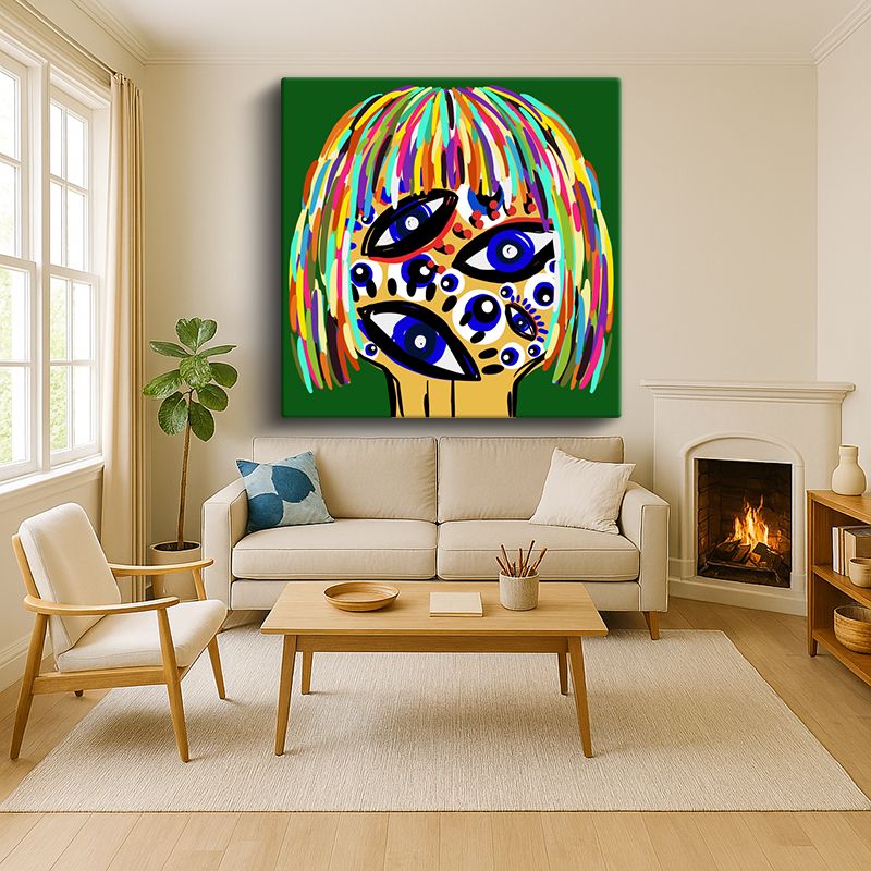 Sanatsal & Vektörel Kanvas Tablo 803