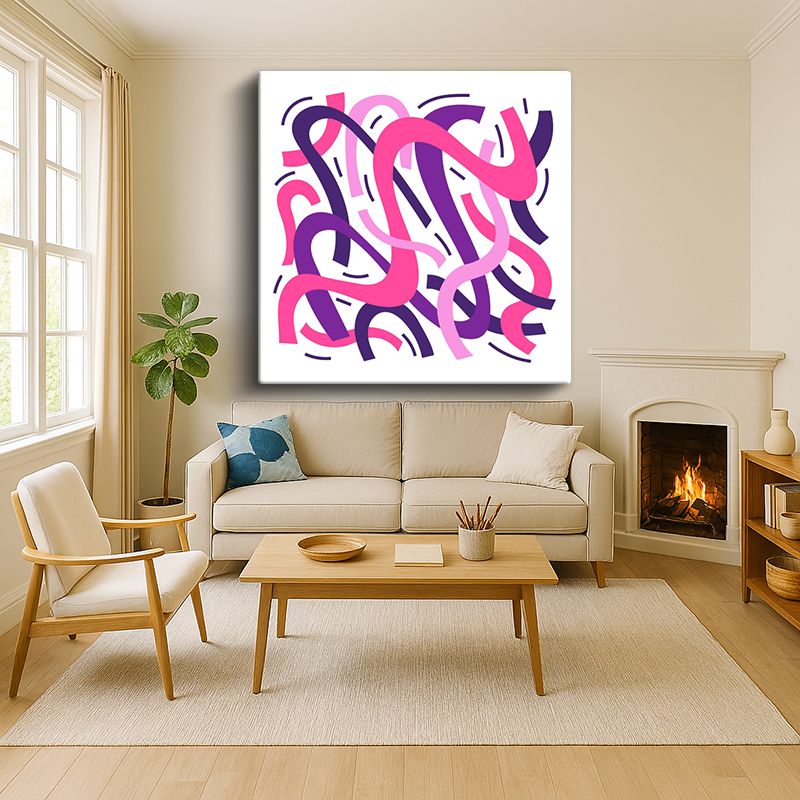 Sanatsal & Vektörel Kanvas Tablo 804