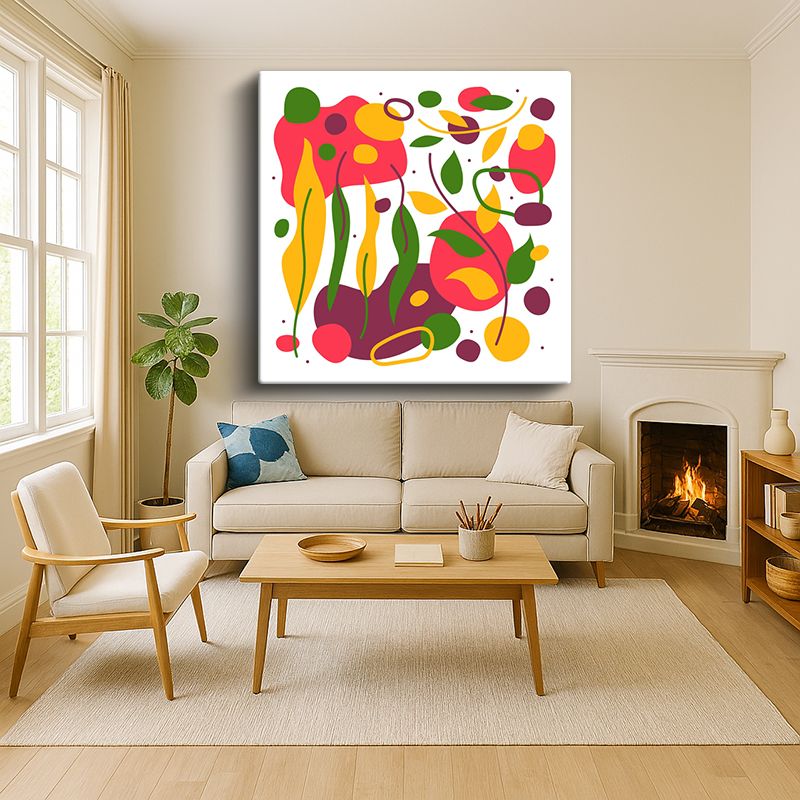 Sanatsal & Vektörel Kanvas Tablo 806