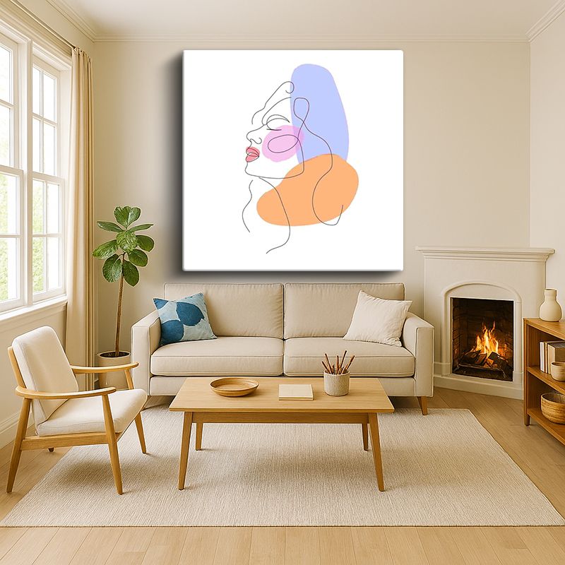 Sanatsal & Vektörel Kanvas Tablo 807