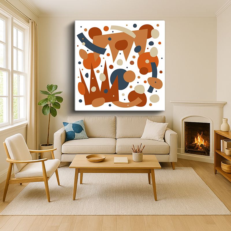 Sanatsal & Vektörel Kanvas Tablo 813