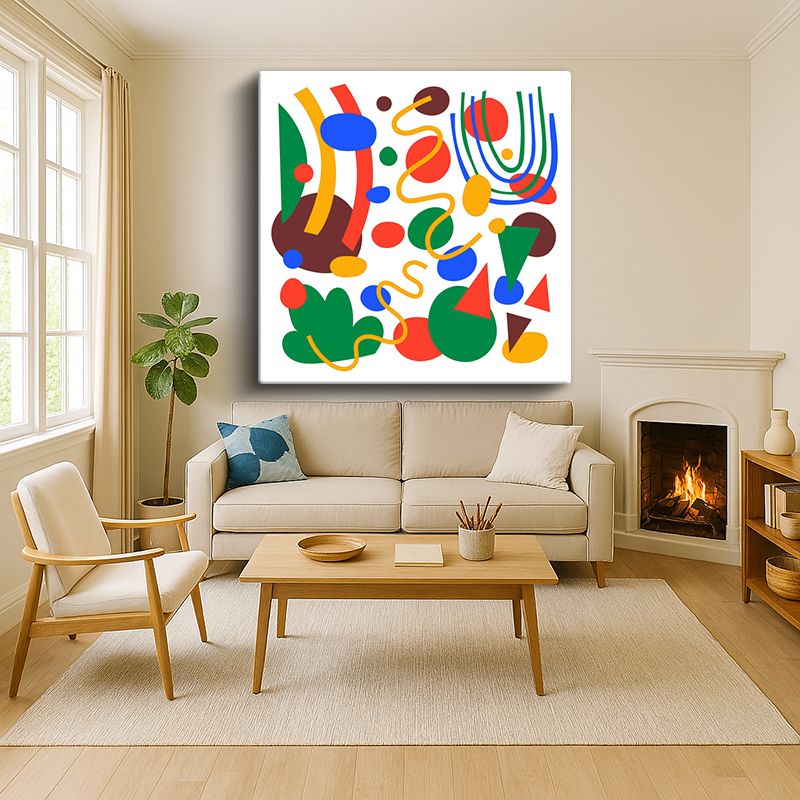 Sanatsal & Vektörel Kanvas Tablo 819