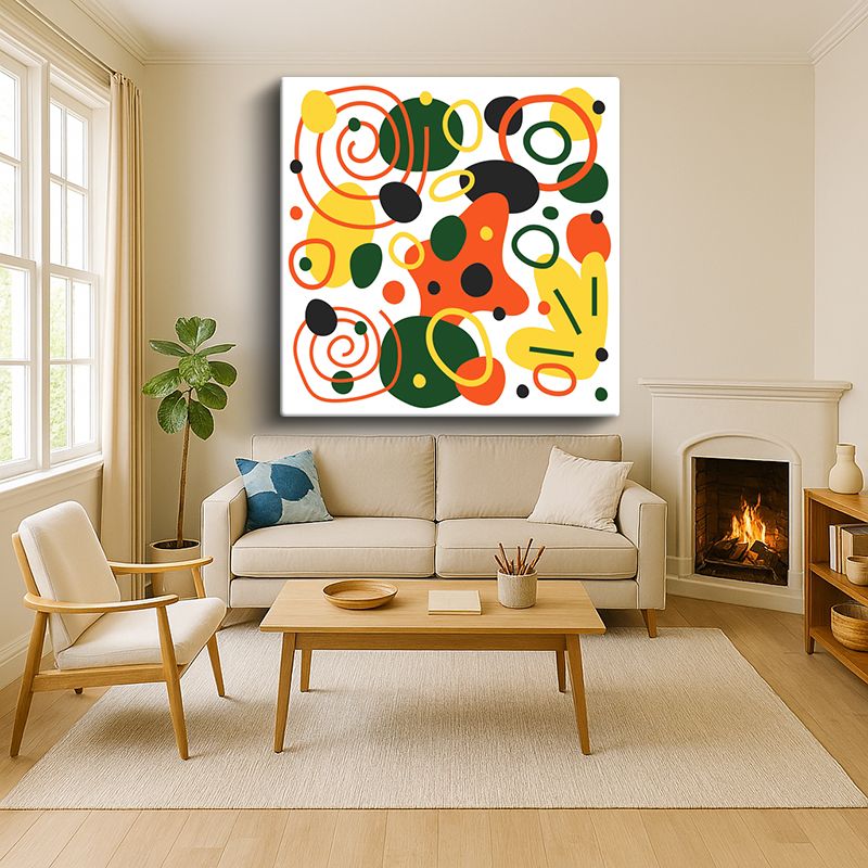 Sanatsal & Vektörel Kanvas Tablo 822