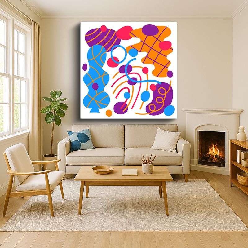 Sanatsal & Vektörel Kanvas Tablo 825