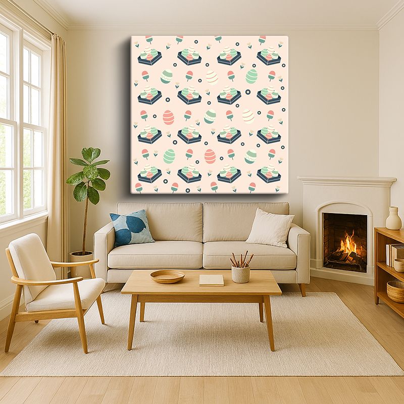 Sanatsal & Vektörel Kanvas Tablo 827