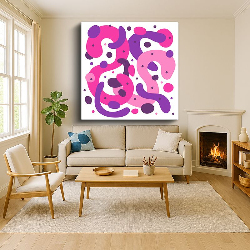 Sanatsal & Vektörel Kanvas Tablo 831