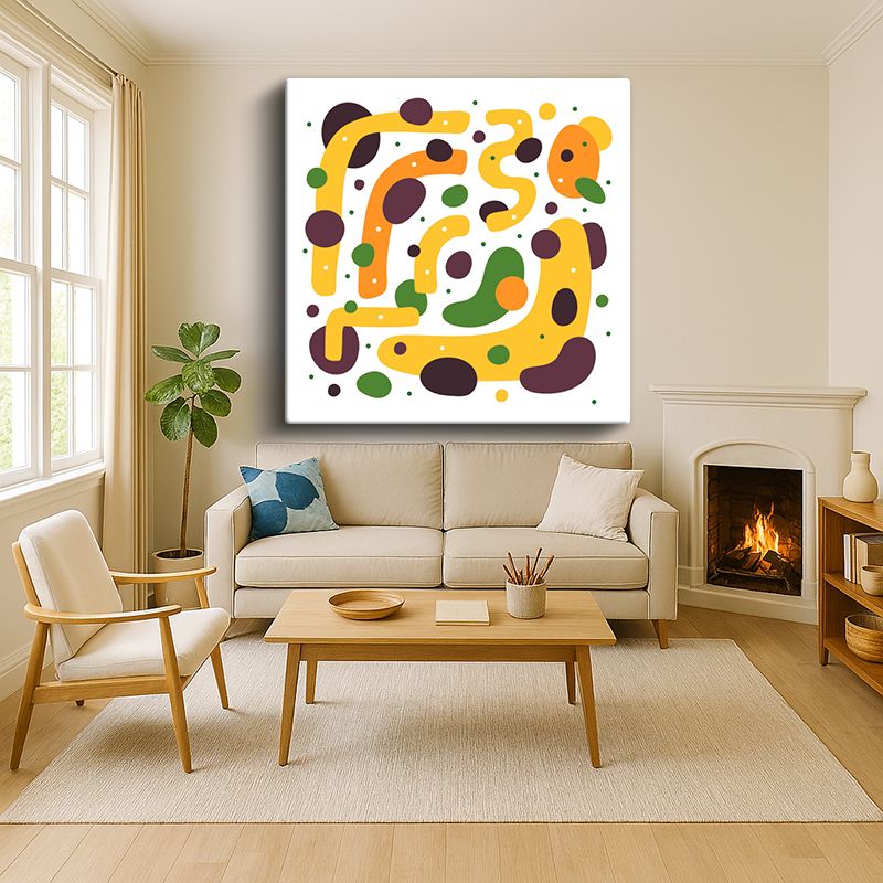 Sanatsal & Vektörel Kanvas Tablo 832