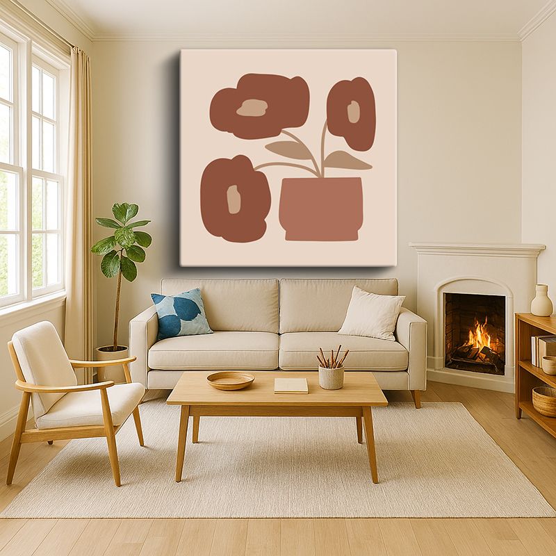 Sanatsal & Vektörel Kanvas Tablo 845