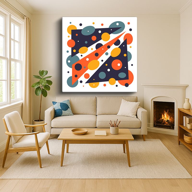 Sanatsal & Vektörel Kanvas Tablo 853