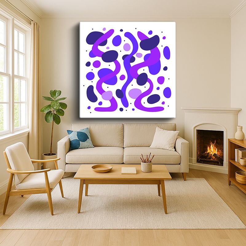 Sanatsal & Vektörel Kanvas Tablo 857