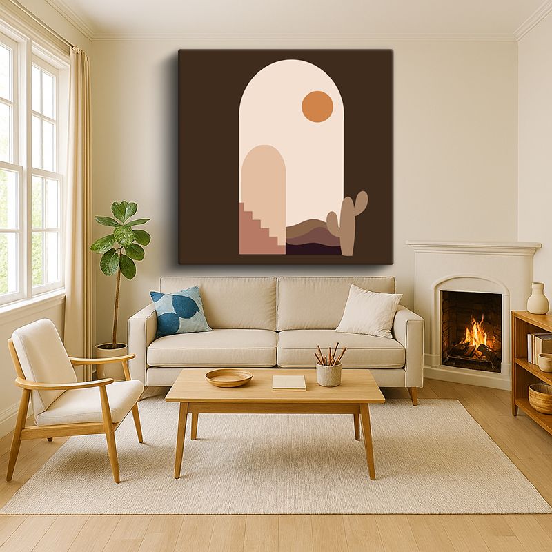 Sanatsal & Vektörel Kanvas Tablo 860