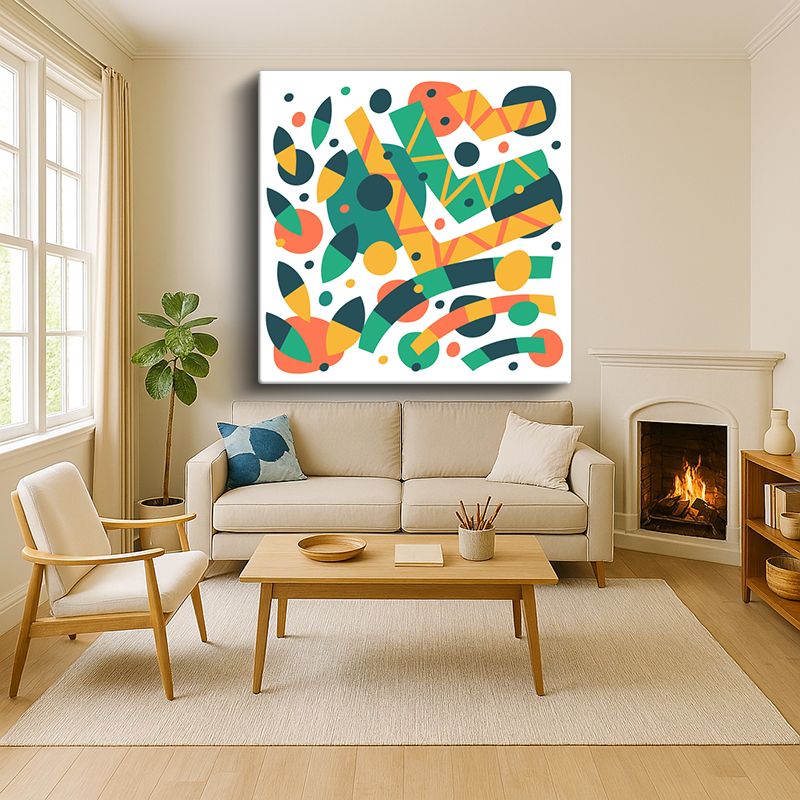 Sanatsal & Vektörel Kanvas Tablo 862