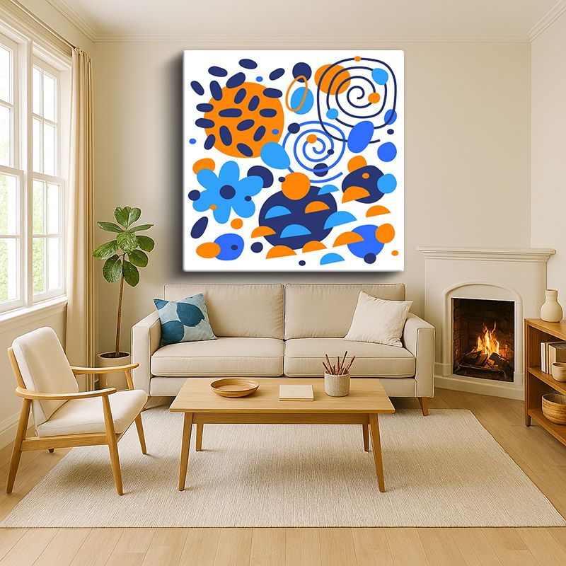 Sanatsal & Vektörel Kanvas Tablo 863