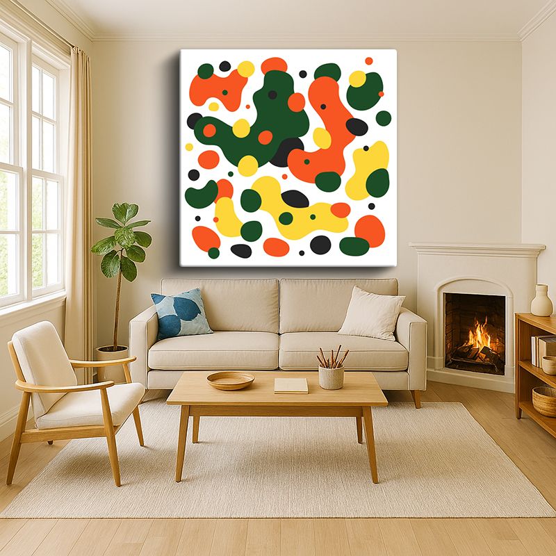 Sanatsal & Vektörel Kanvas Tablo 865