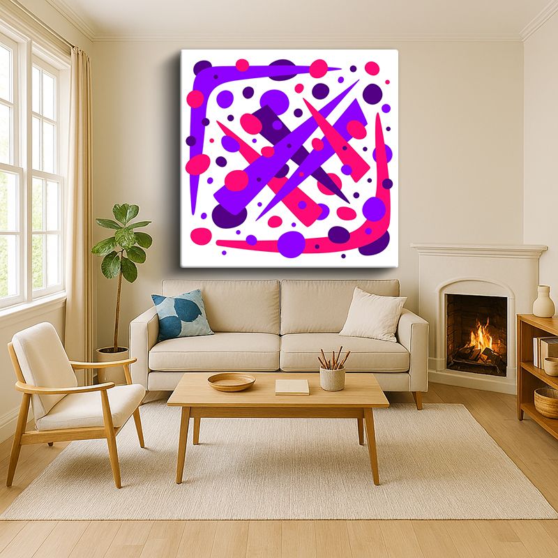 Sanatsal & Vektörel Kanvas Tablo 866