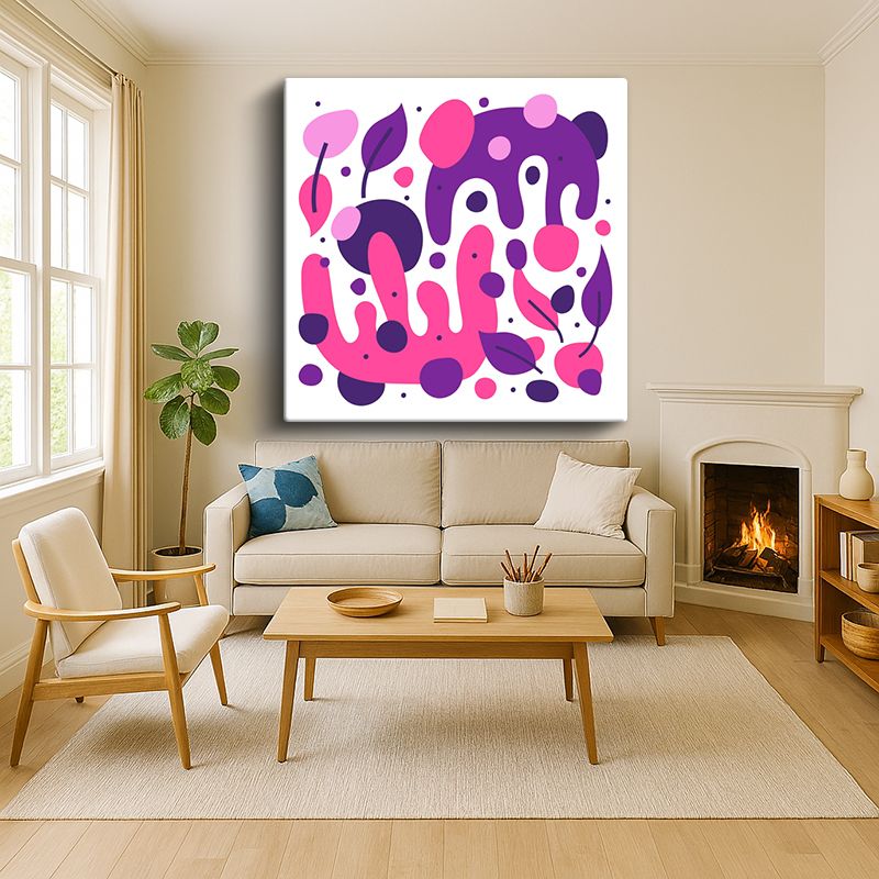 Sanatsal & Vektörel Kanvas Tablo 868