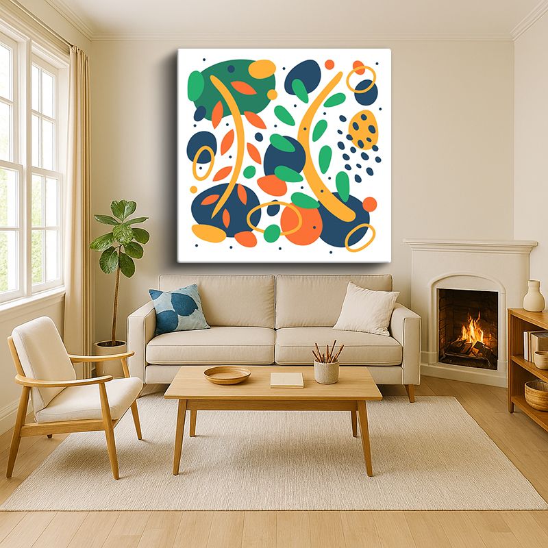 Sanatsal & Vektörel Kanvas Tablo 871