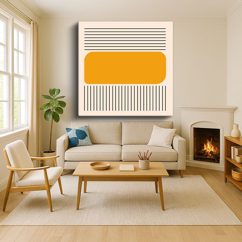 Sanatsal & Vektörel Kanvas Tablo 883