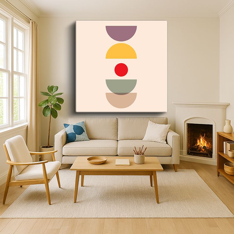 Sanatsal & Vektörel Kanvas Tablo 887