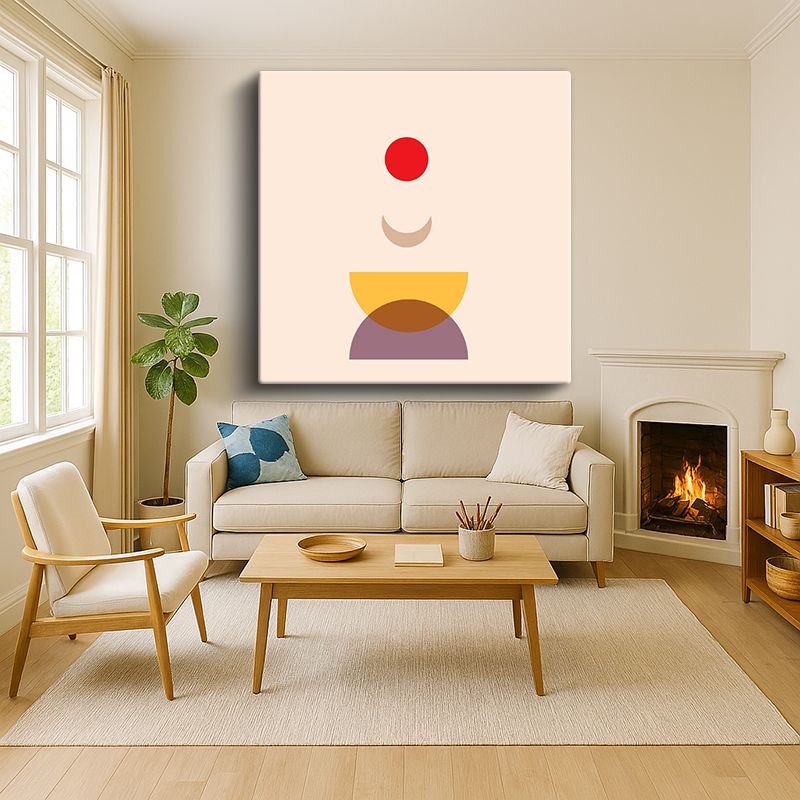 Sanatsal & Vektörel Kanvas Tablo 890