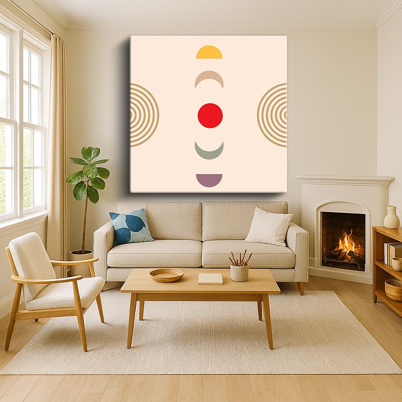 Sanatsal & Vektörel Kanvas Tablo 891