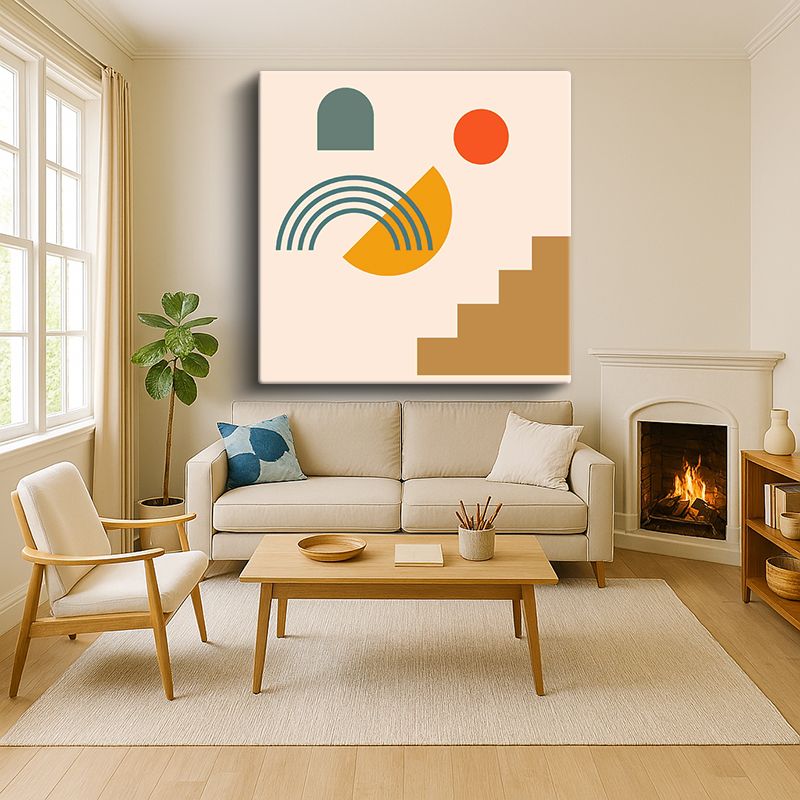 Sanatsal & Vektörel Kanvas Tablo 896