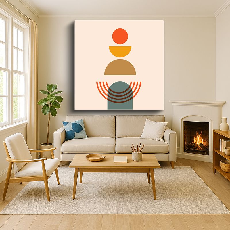 Sanatsal & Vektörel Kanvas Tablo 898