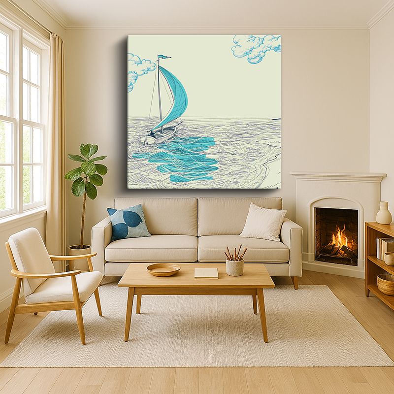 Sanatsal & Vektörel Kanvas Tablo 925