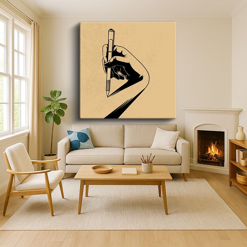 Sanatsal & Vektörel Kanvas Tablo 928