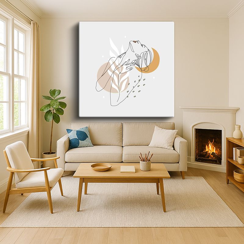 Sanatsal & Vektörel Kanvas Tablo 932