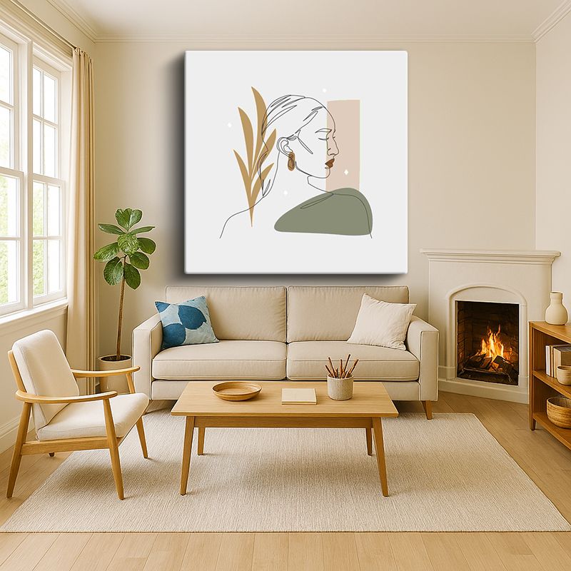 Sanatsal & Vektörel Kanvas Tablo 933