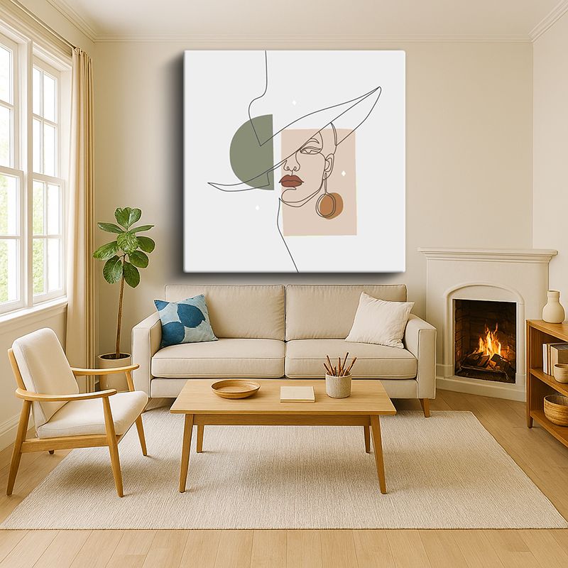 Sanatsal & Vektörel Kanvas Tablo 934