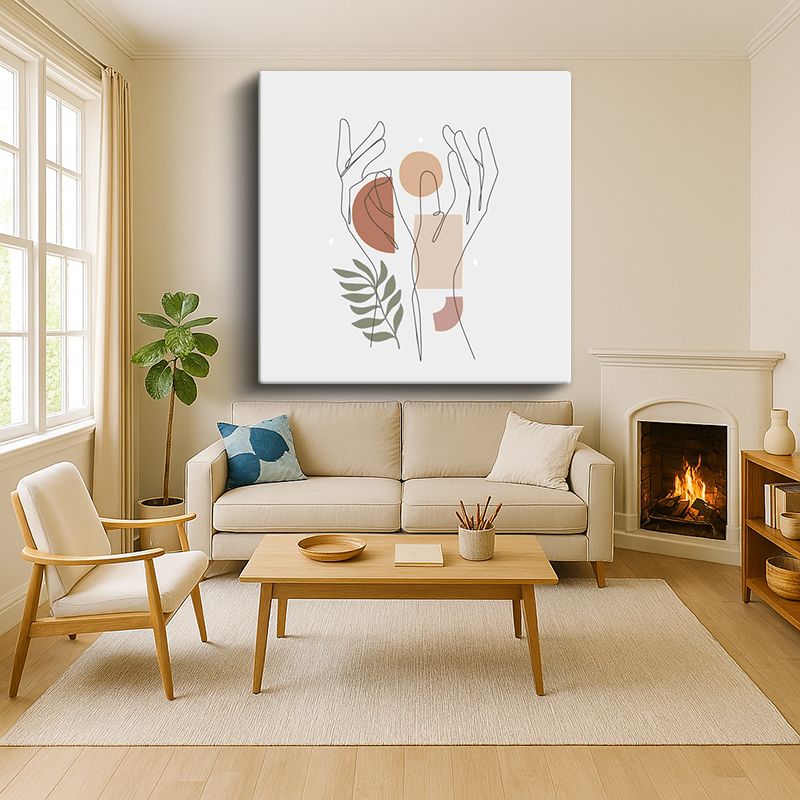 Sanatsal & Vektörel Kanvas Tablo 938