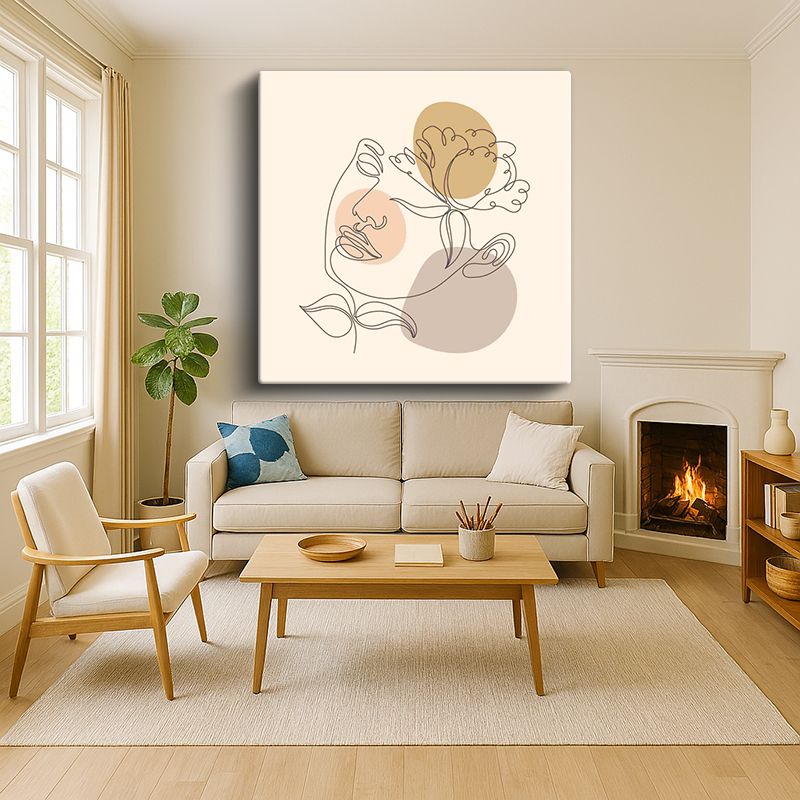 Sanatsal & Vektörel Kanvas Tablo 947