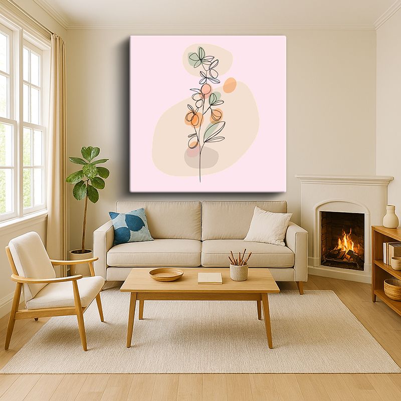 Sanatsal & Vektörel Kanvas Tablo 948
