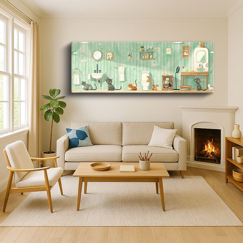 Sanatsal & Vektörel Kanvas Tablo 1384