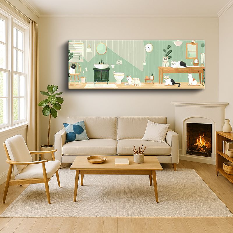 Sanatsal & Vektörel Kanvas Tablo 1403