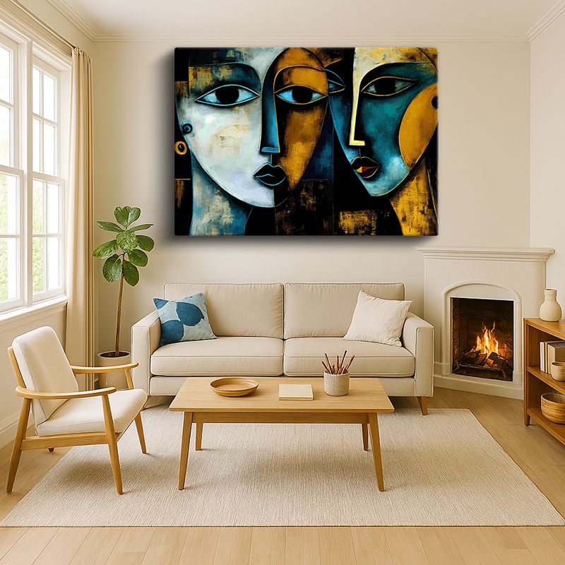 Sanatsal & Vektörel Kanvas Tablo 965