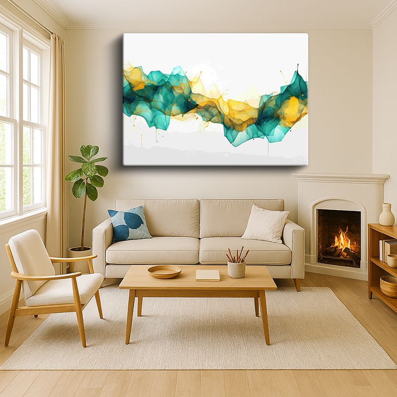 Sanatsal & Vektörel Kanvas Tablo 967