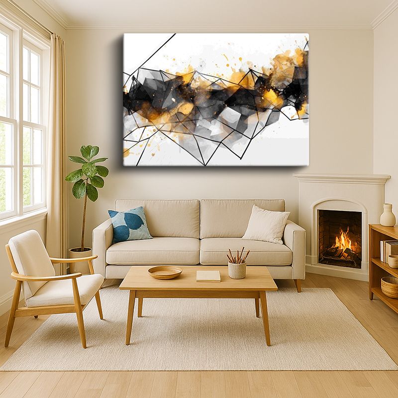 Sanatsal & Vektörel Kanvas Tablo 968